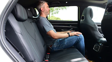 Richard Ingram sitting in the BYD Seal U DM-i
