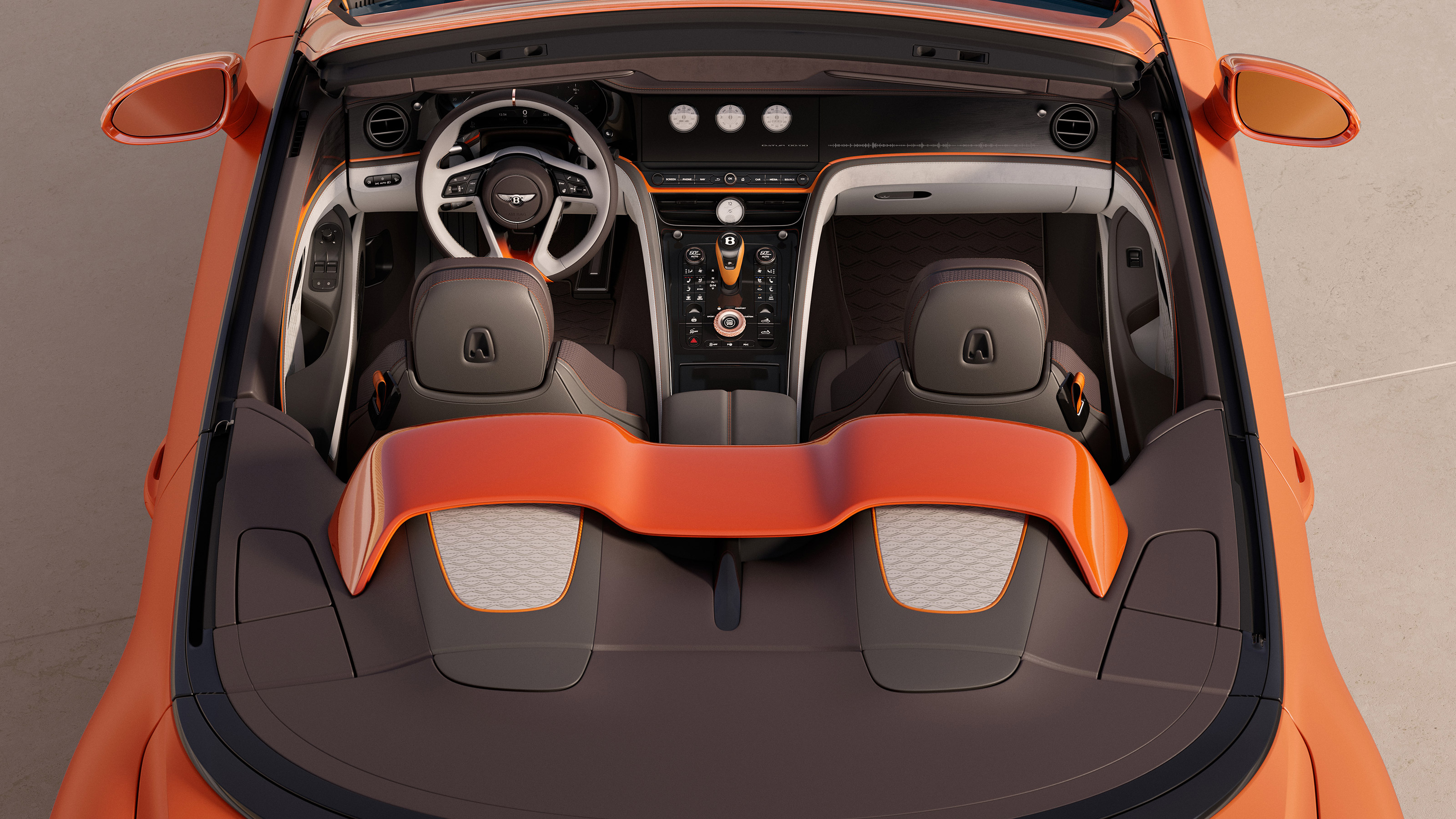 Bentley Batur Convertible - interior