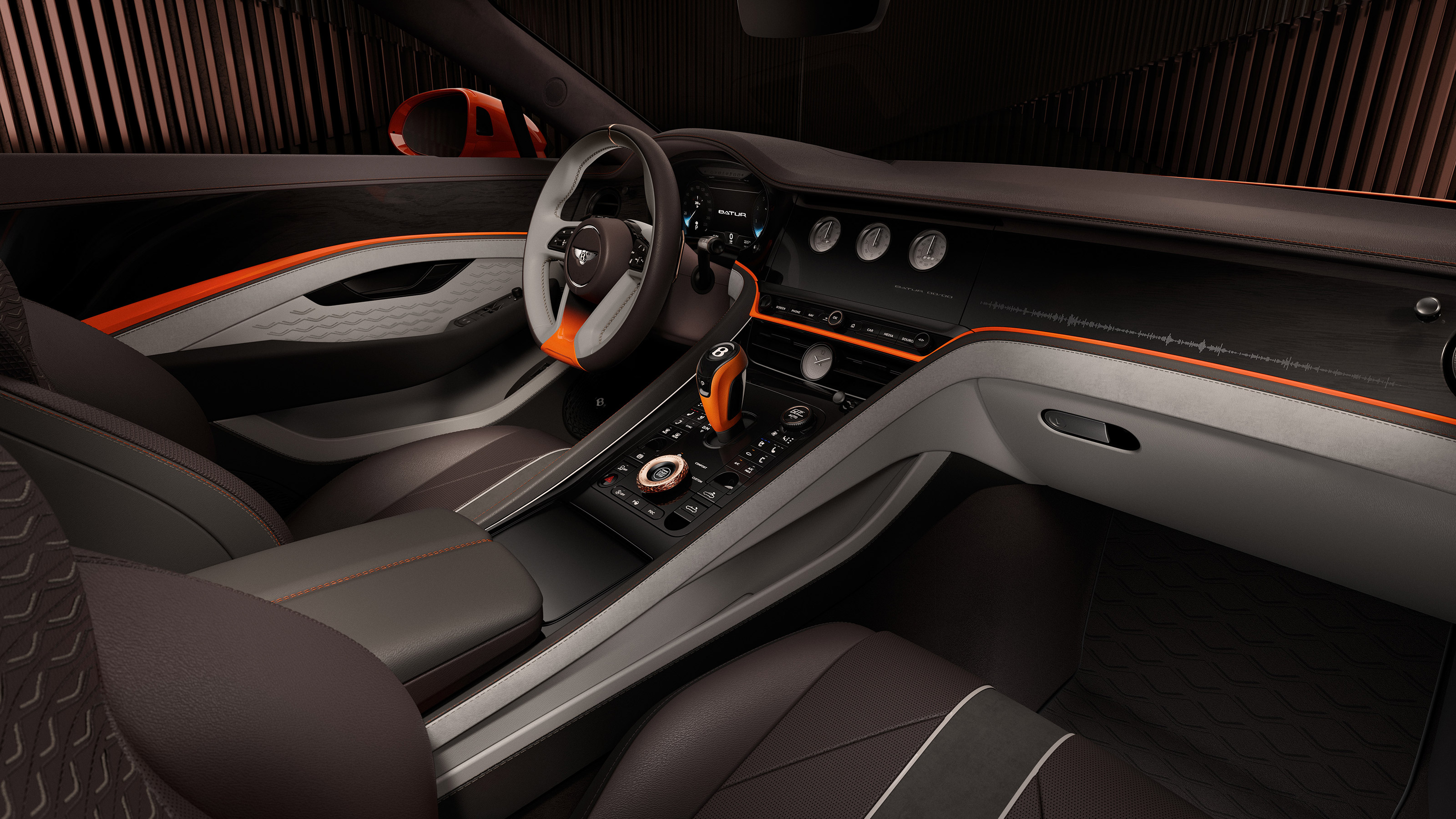 Bentley Batur Convertible - dash