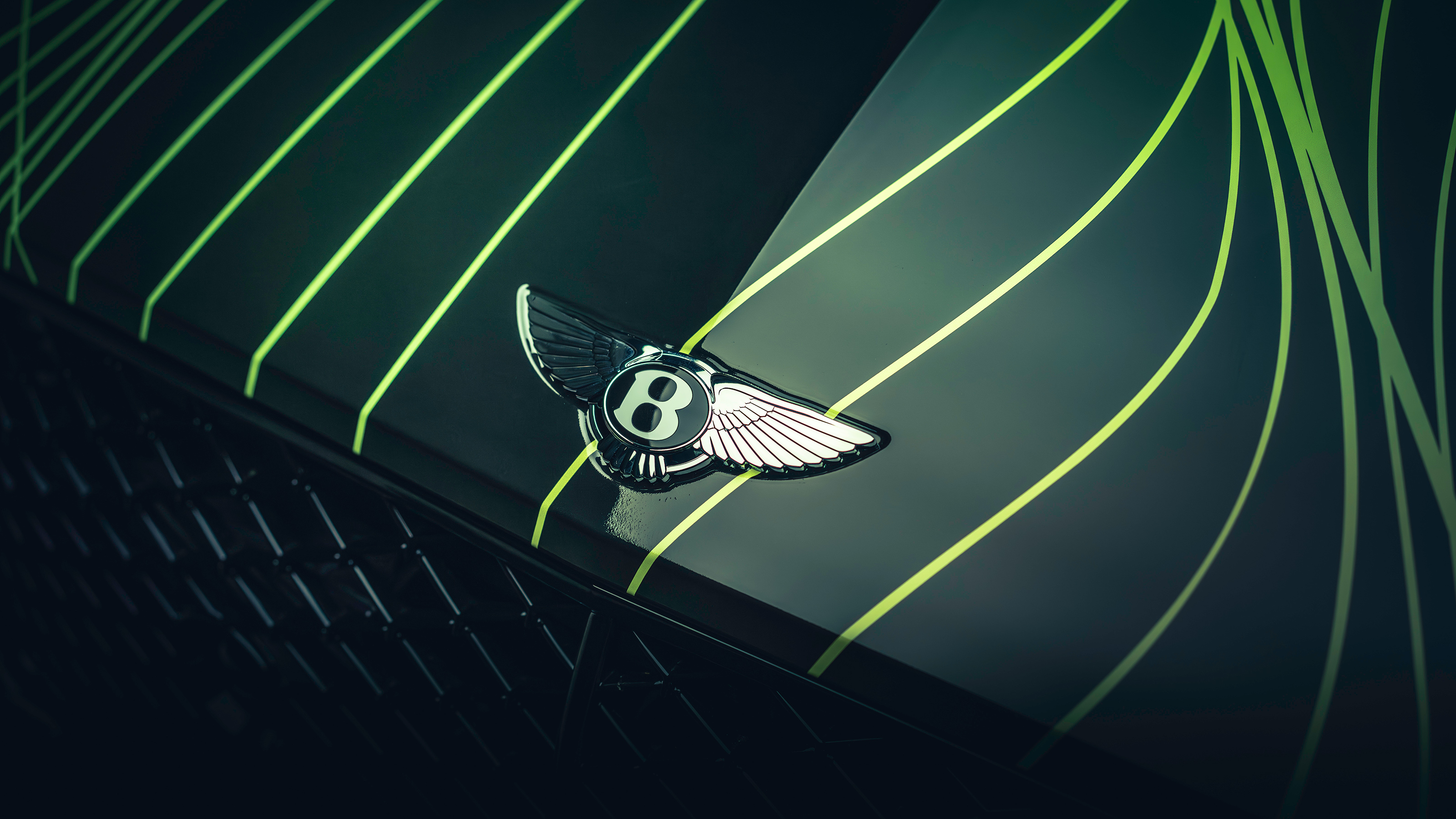 2024 Bentley Continental GT (camouflaged) - bonnet badge
