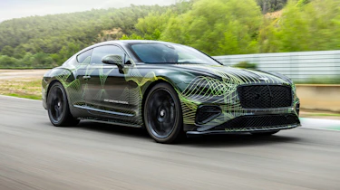 2024 Bentley Continental GT (camouflaged) - front tracking