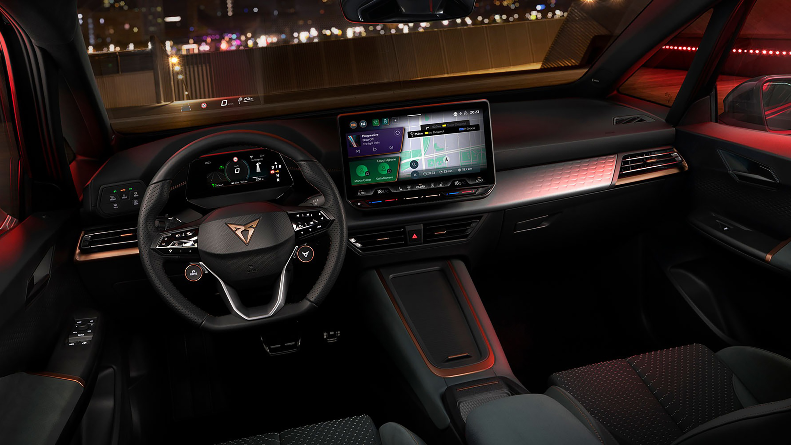 New Cupra Born VZ - interior 