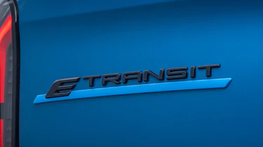 Ford E-Transit Custom - 'E-Transit' badge
