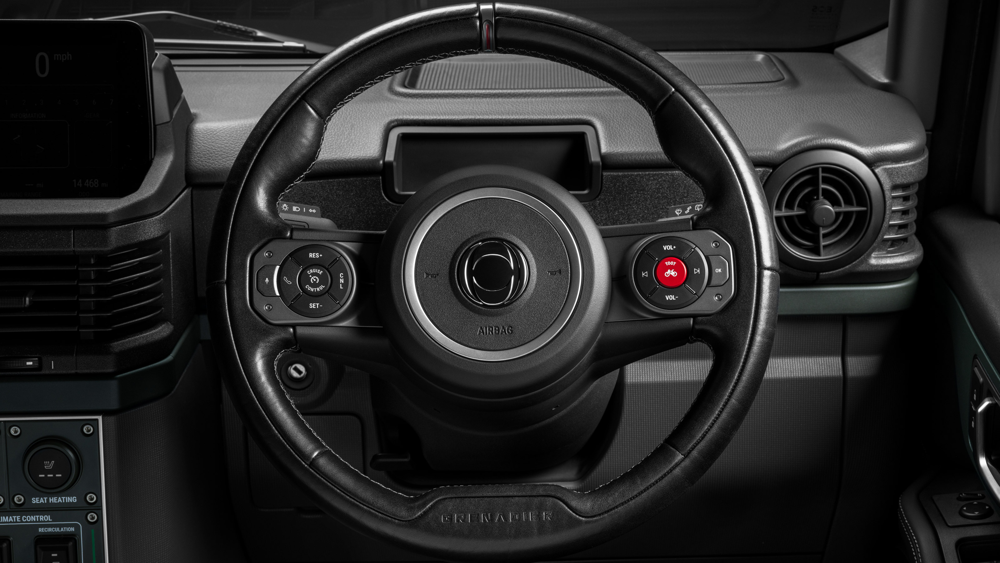 Ineos Grenadier 1924 - steering wheel