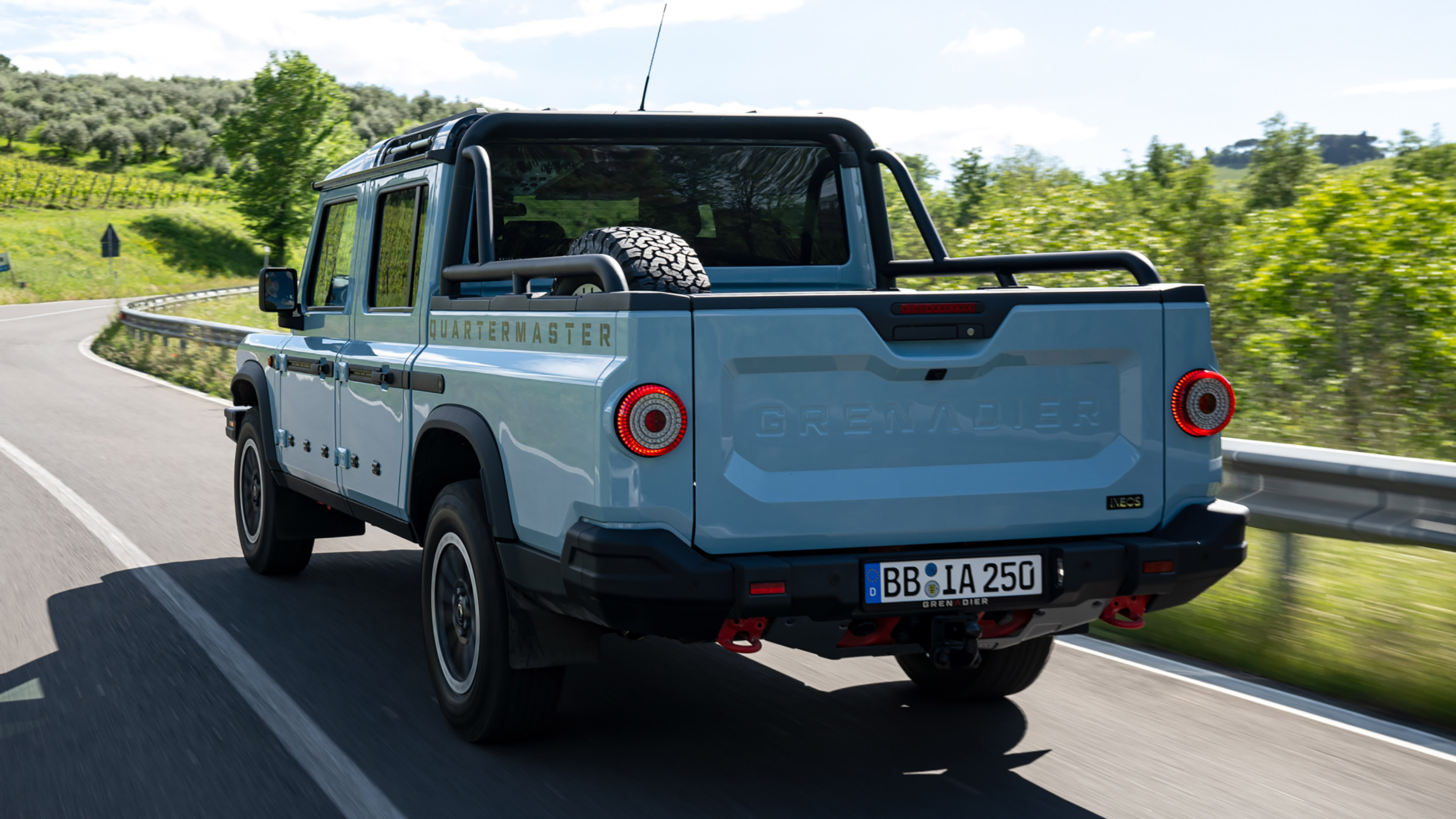 Ineos Quartermaster - rear