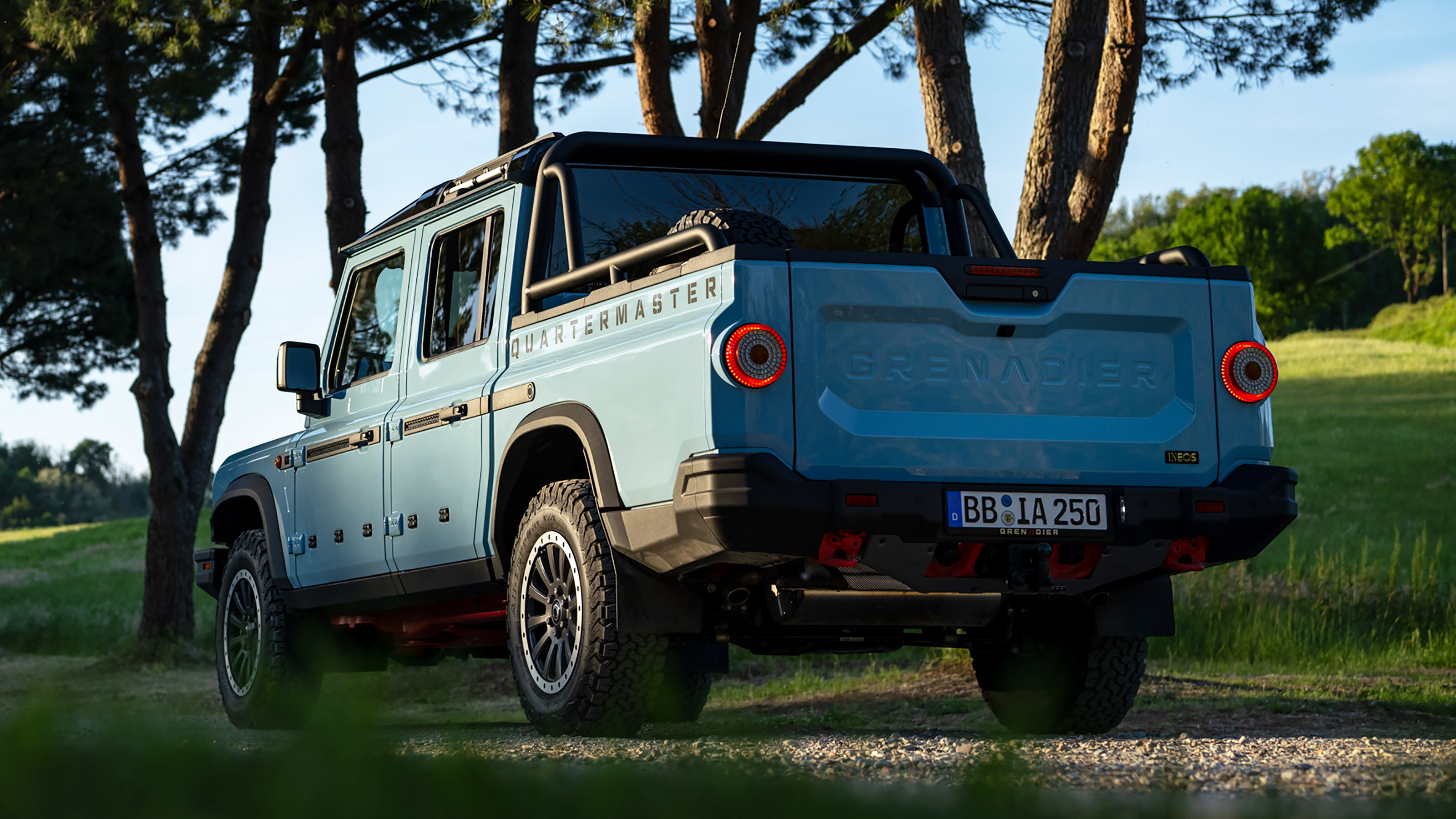 Ineos Quartermaster - rear static