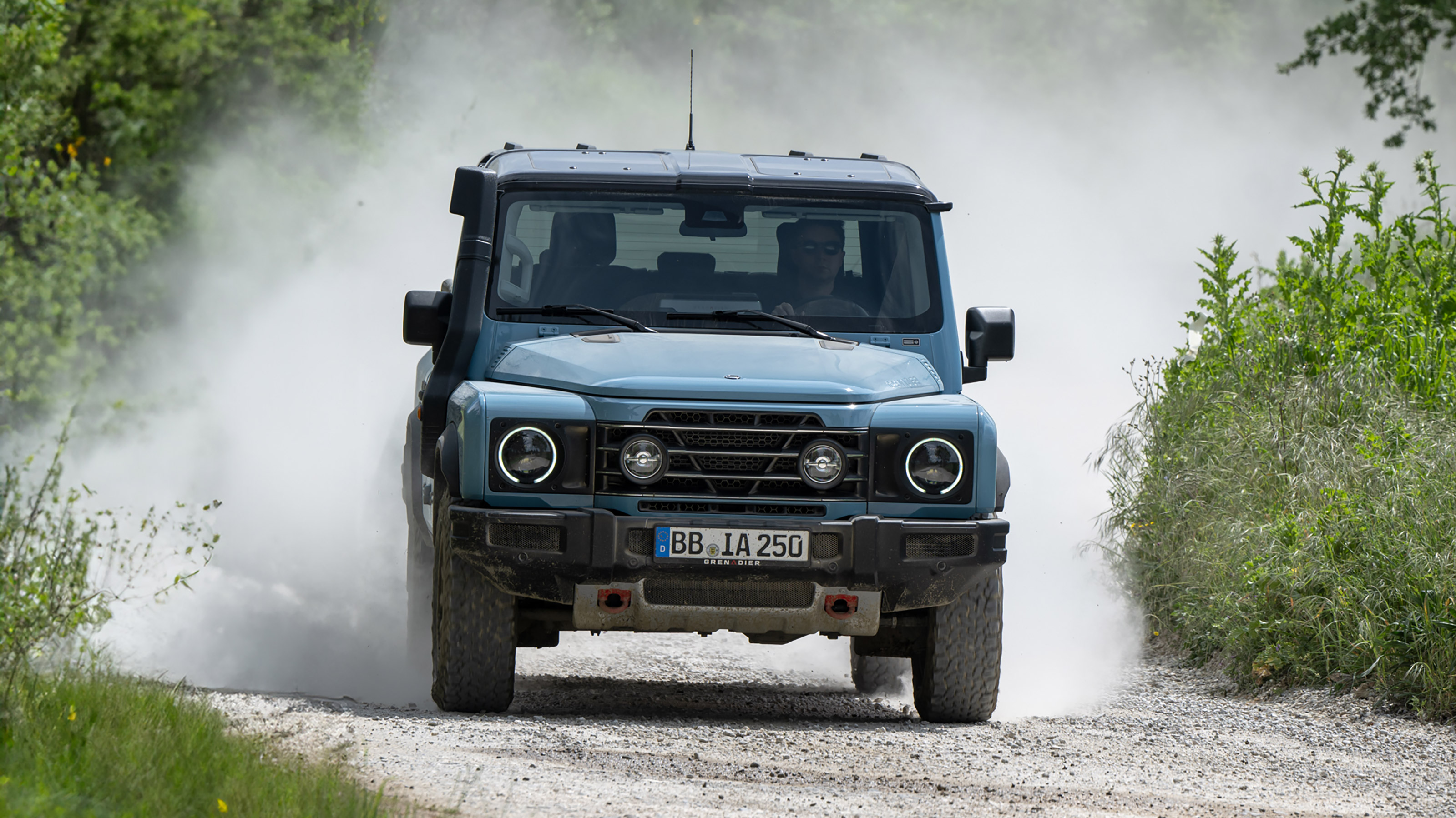 Ineos Quartermaster - front off-road