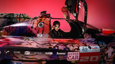Julie Mehretu BMW Art Car - detail