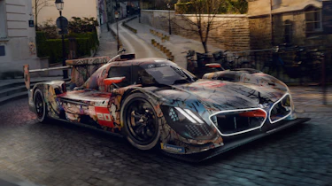 Julie Mehretu BMW Art Car - front