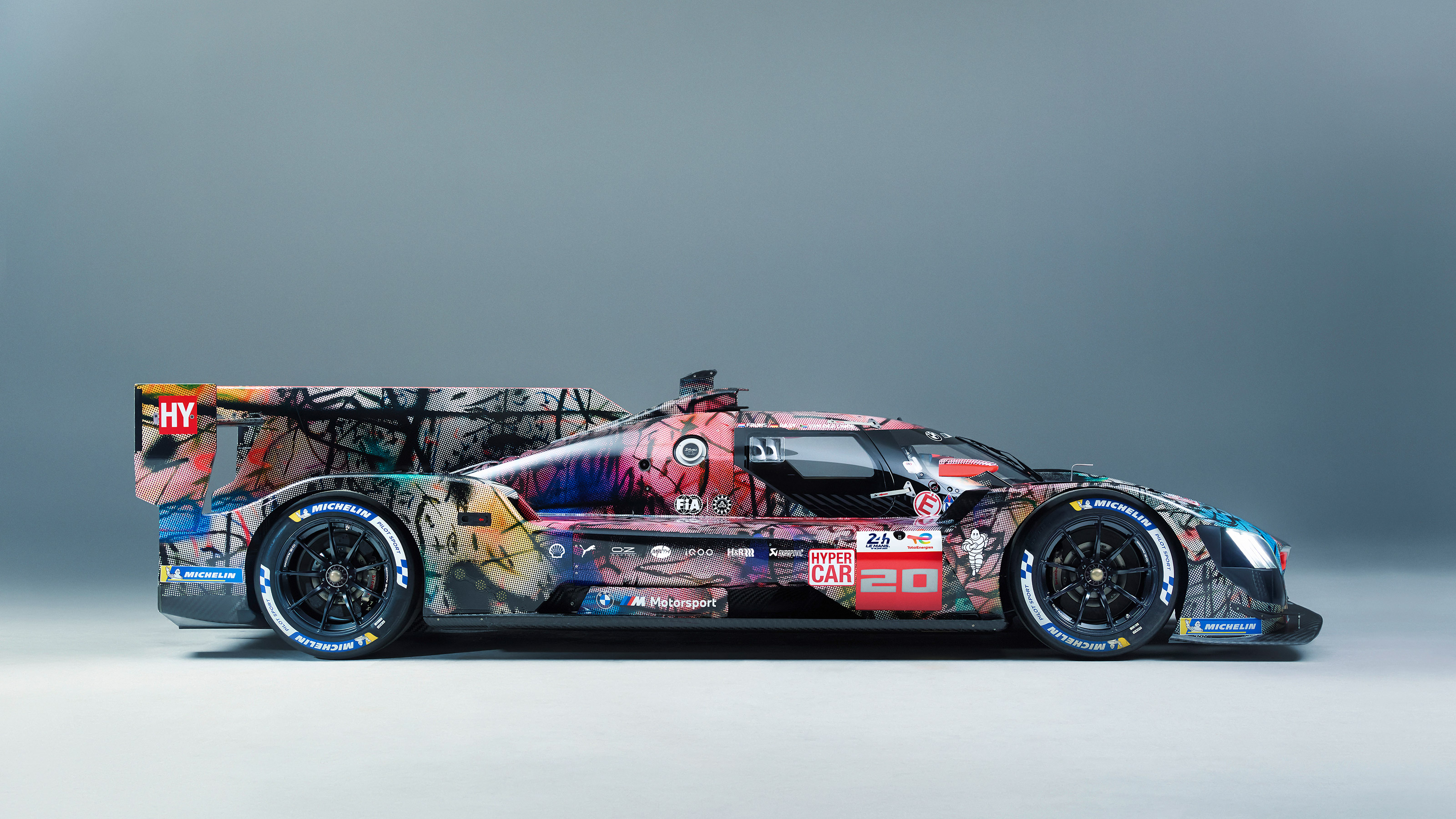 Julie Mehretu BMW Art Car - side static