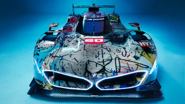 Julie Mehretu BMW Art Car - full front