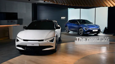2024 Kia EV6 and EV6 GT Line in Kia Showroom