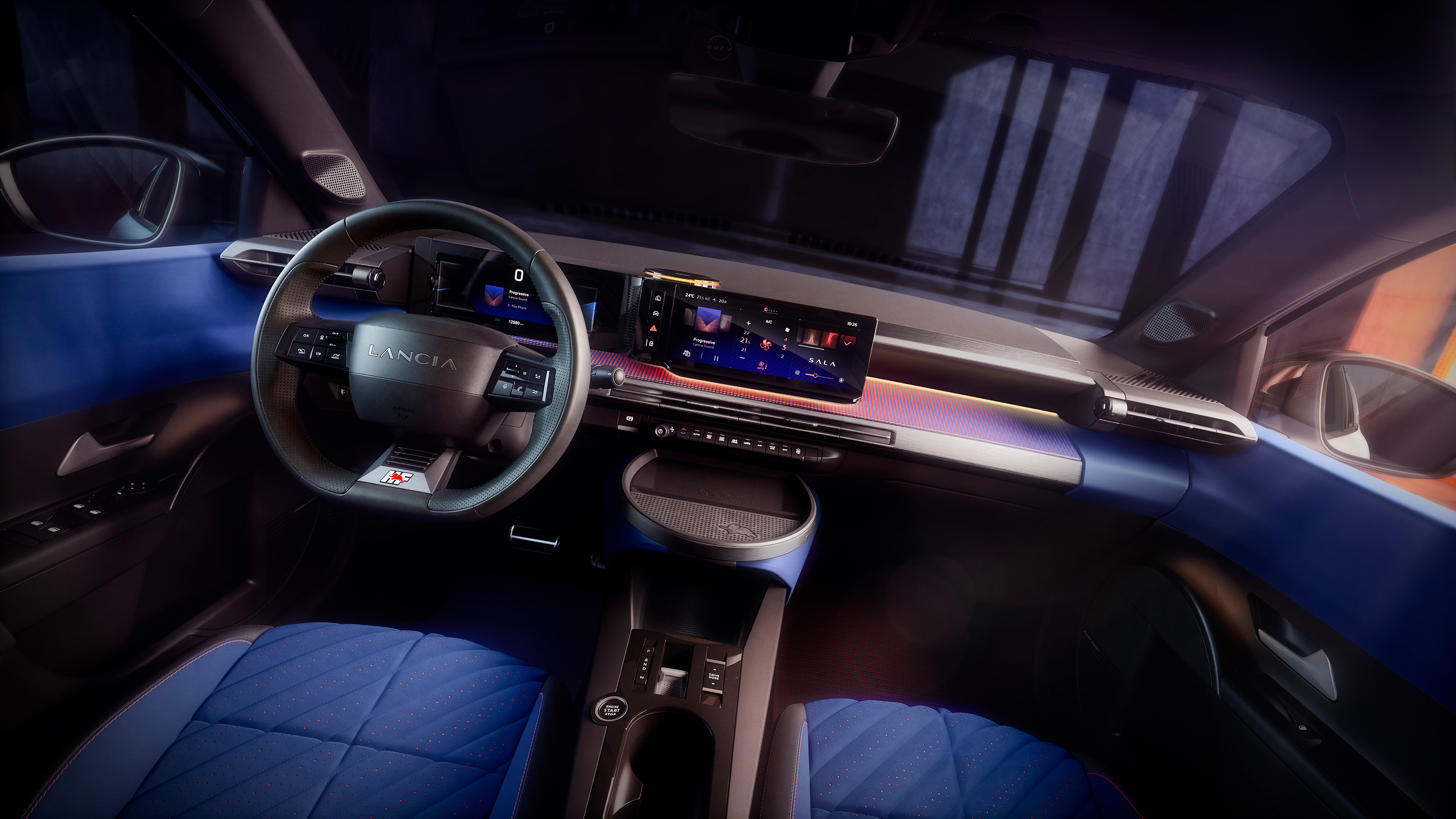 Lancia Ypsilon HF dashboard