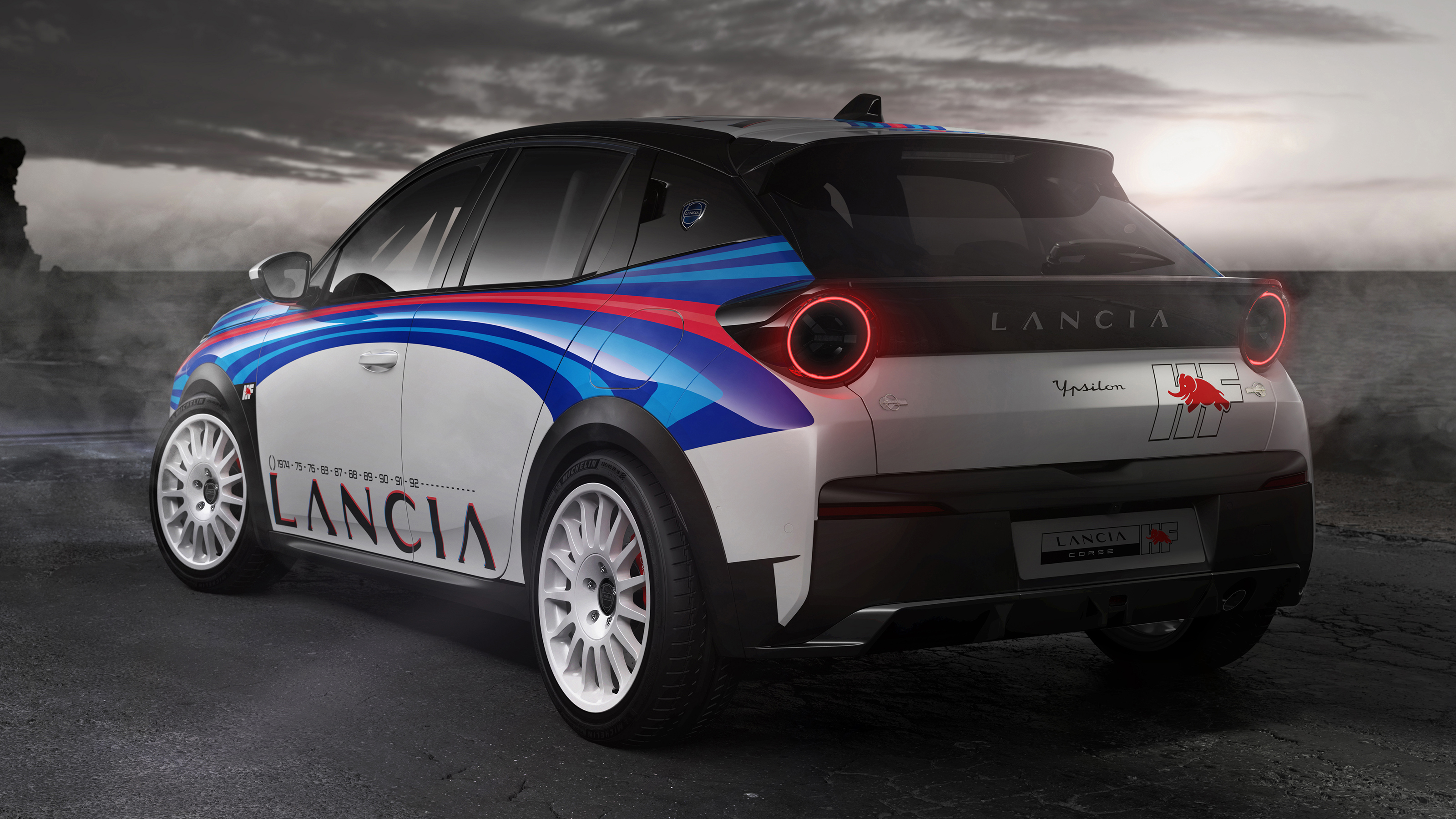 Lancia Ypsilon HF rear 3/4