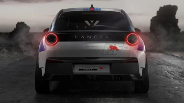 Lancia Ypsilon HF rear profile