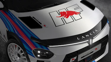 Lancia Ypsilon HF bonnet details