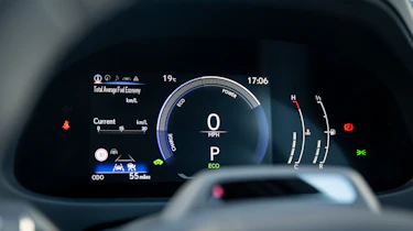 Lexus UX 350h+ F-Sport - dashboard screen