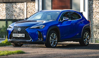 Lexus UX 350h+ F-Sport - front 3/4 static