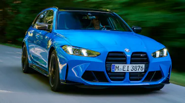 BMW M3 Touring dynamic front 3/4