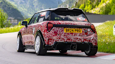 MINI JCW - spyshot rear cornering