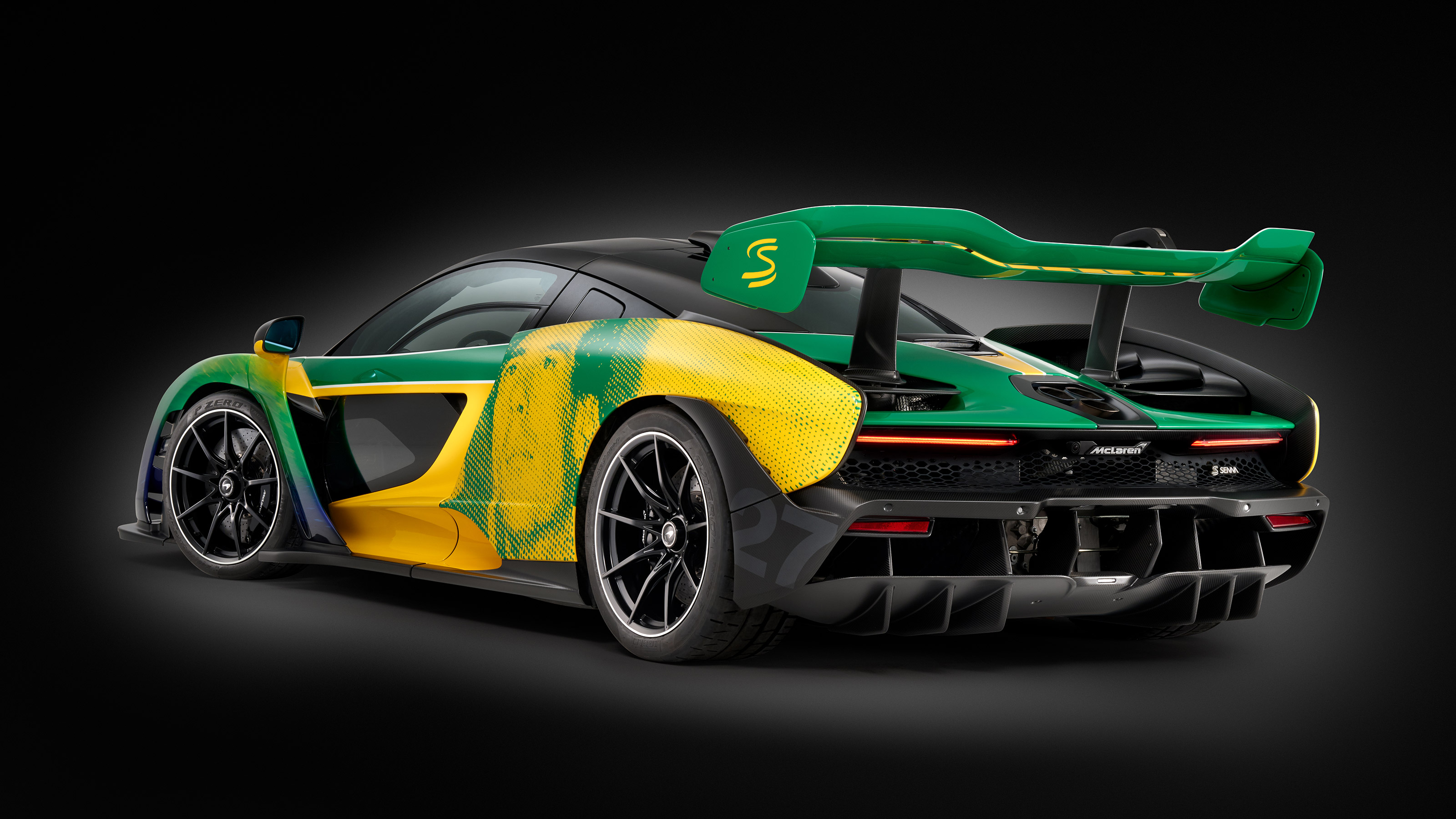 McLaren Aryton Senna - rear