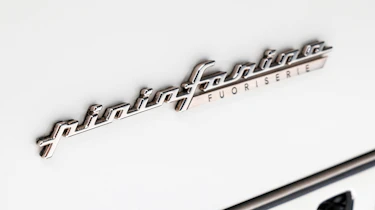 Morgan Midsummer - Pininfarina badge