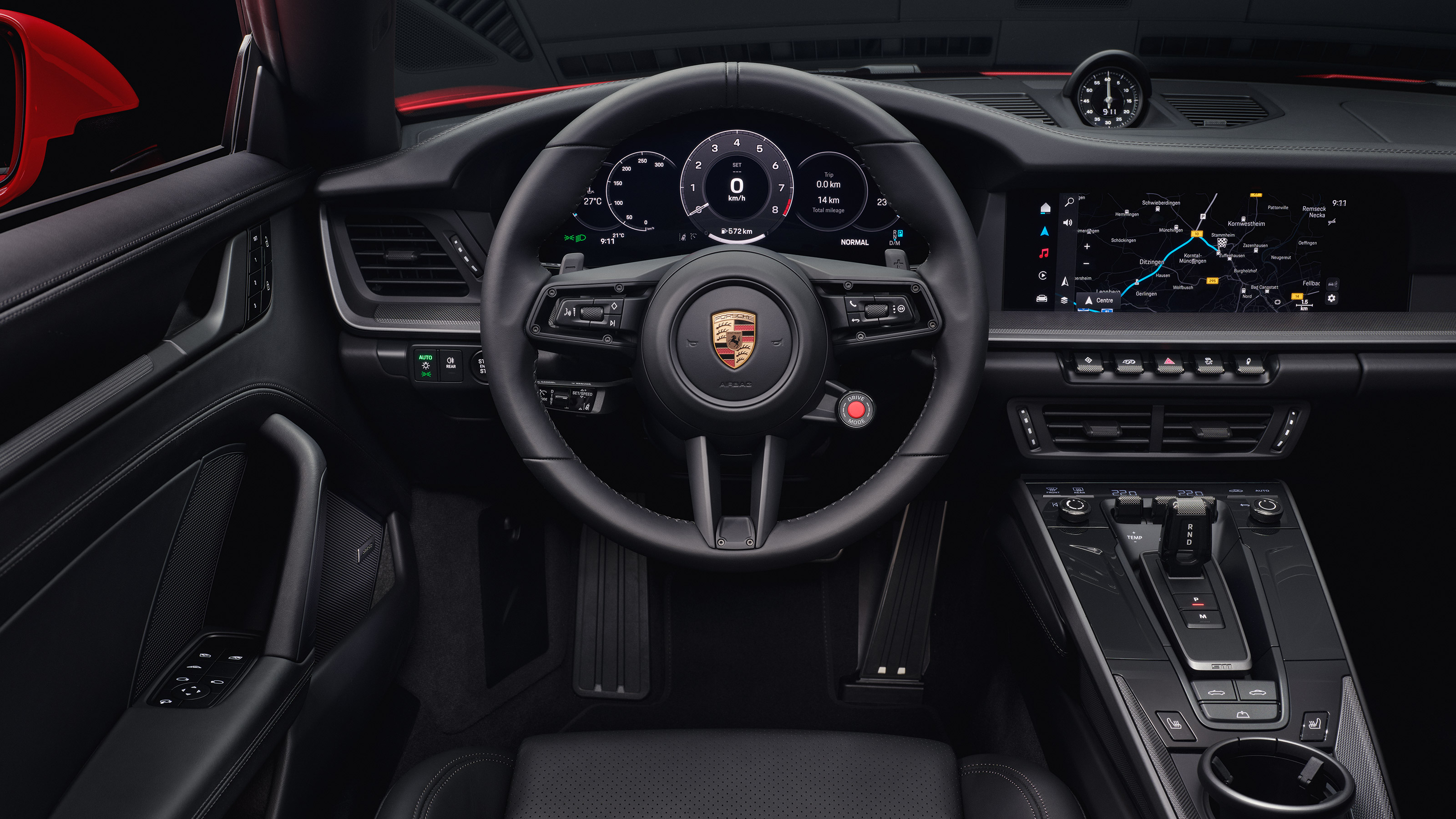 Porsche 911 Convertible - dash