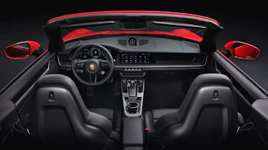 Porsche 911 Convertible - cabin
