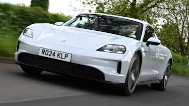 Porsche Taycan facelift - front