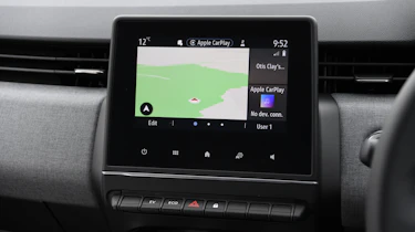Renault Clio - infotainment screen