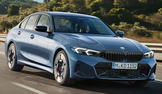 BMW 3 Series Facelift front 3/4