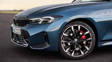 BMW 3 Series Facelift front wheel