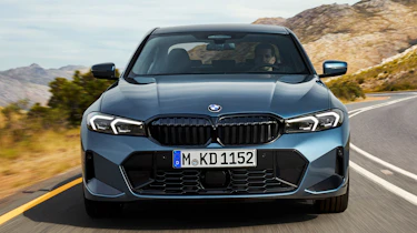 BMW 3 Series Facelift dynamic head shot