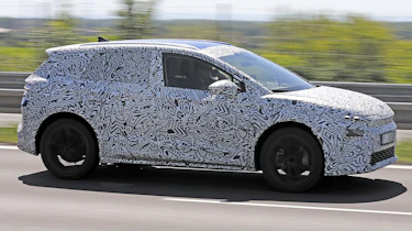 Skoda Elroq electric SUV - dynamicside on