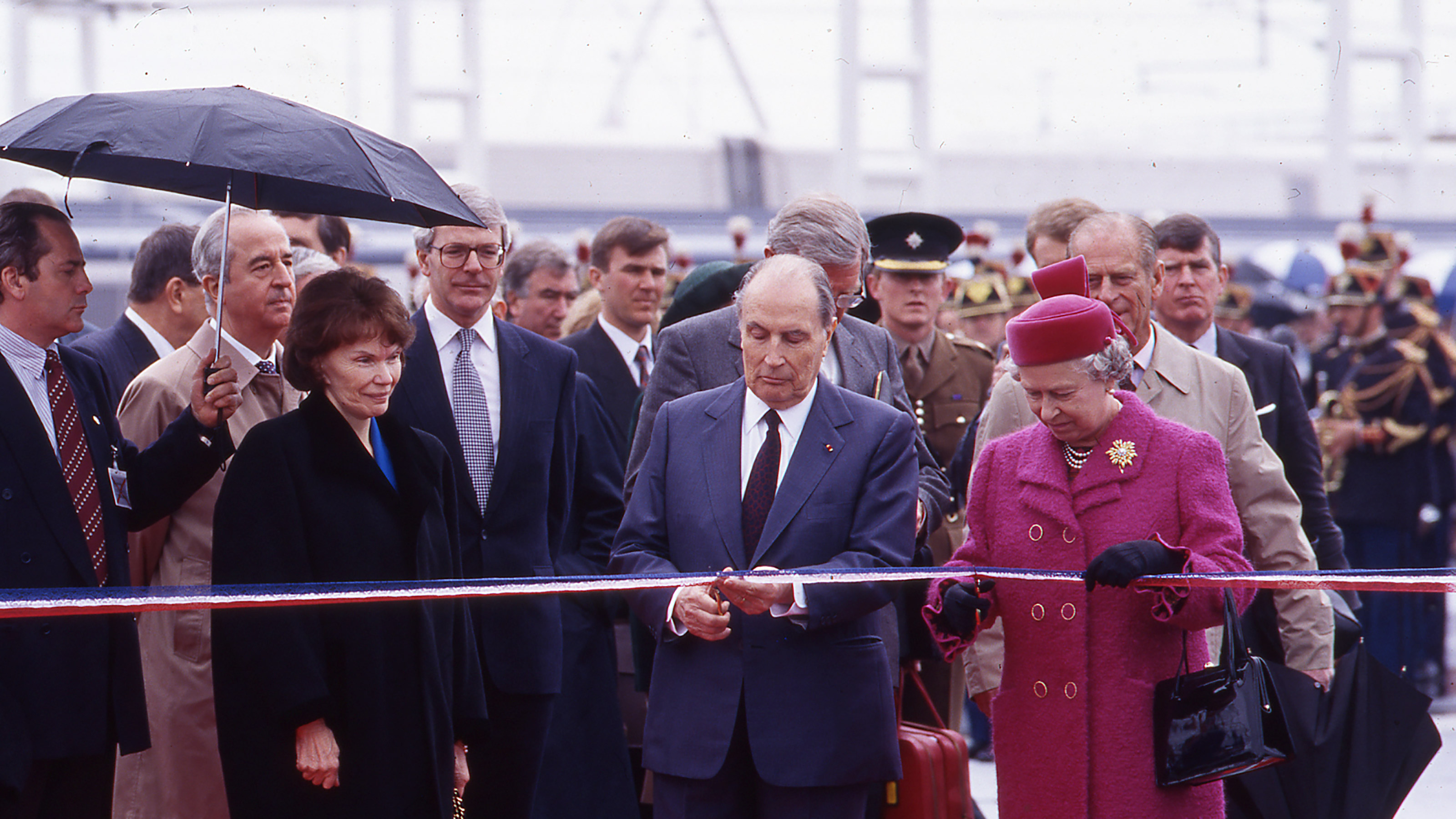 The Channel Tunnel - The Queen