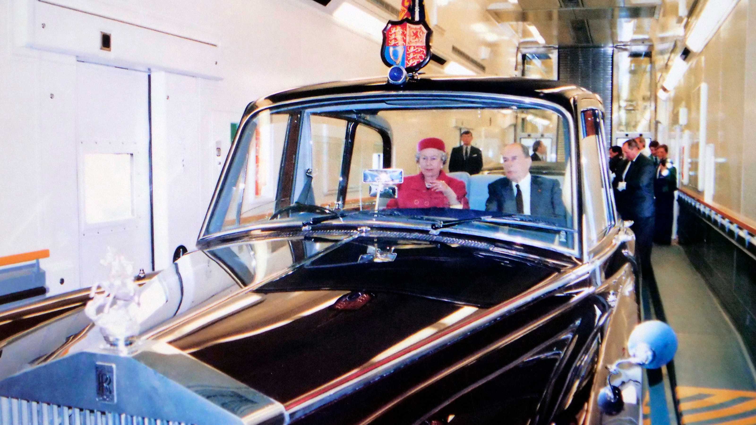 The Channel Tunnel - The Queen's Car
