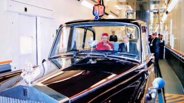 The Channel Tunnel - The Queen's Car