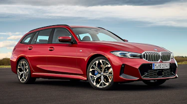 BMW 3 Series Touring Facelift front left 3/4