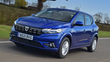 Used Dacia Sandero Mk3 - front action