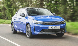 Vauxhall Corsa Hybrid - front tracking