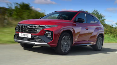 Hyundai Tucson - front tracking
