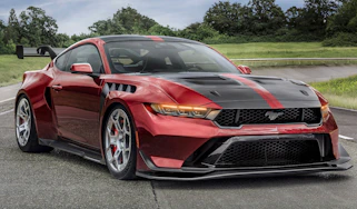 Ford Mustang GTD front 3/4