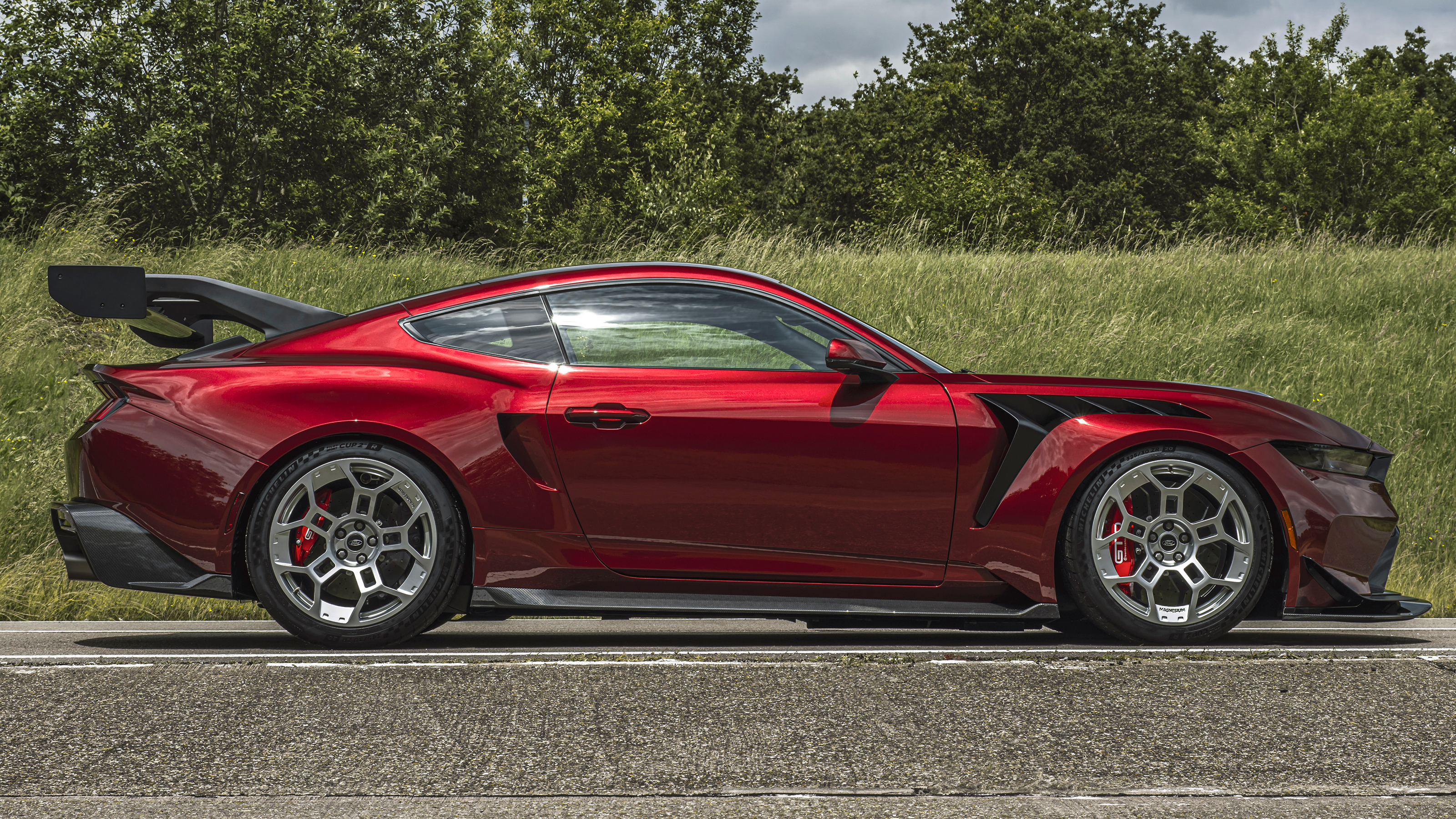 Ford Mustang GTD side shot