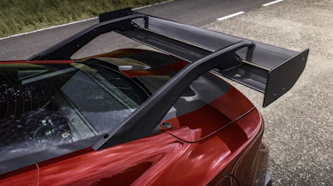 Ford Mustang GTD rear wing