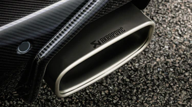 Ford Mustang GTD exhaust system