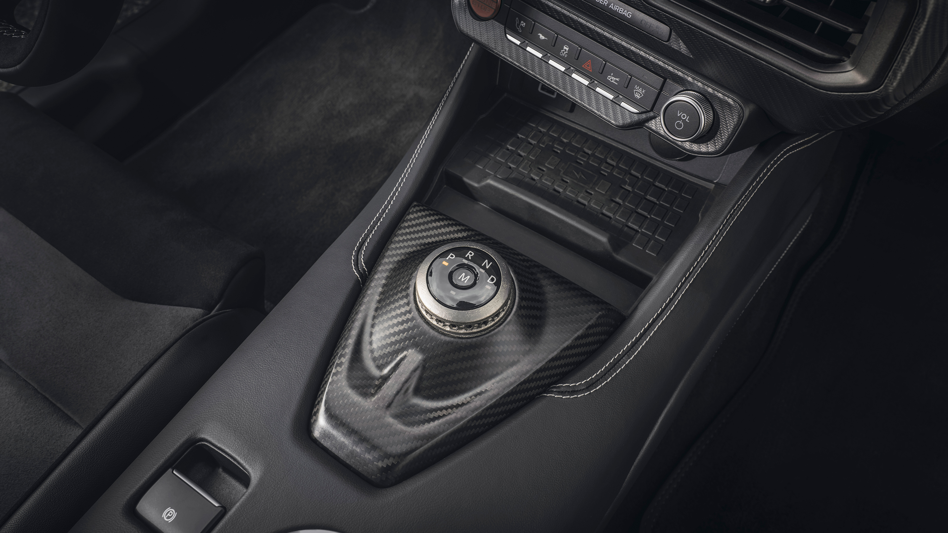Ford Mustang GTD control buttons