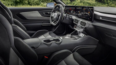Ford Mustang GTD interior overview