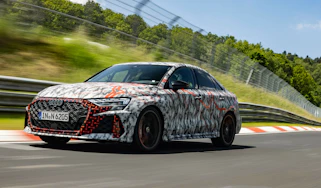 Audi RS 3 facelift disguised 2024