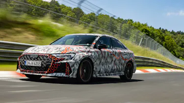 Audi RS 3 facelift disguised 2024