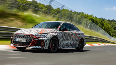 Audi RS 3 facelift disguised 2024
